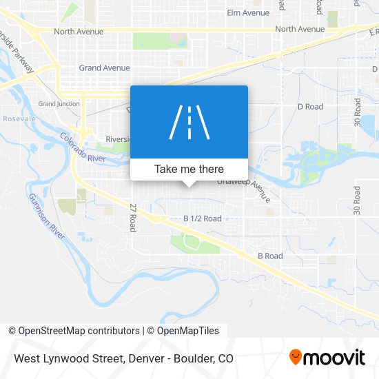 Mapa de West Lynwood Street