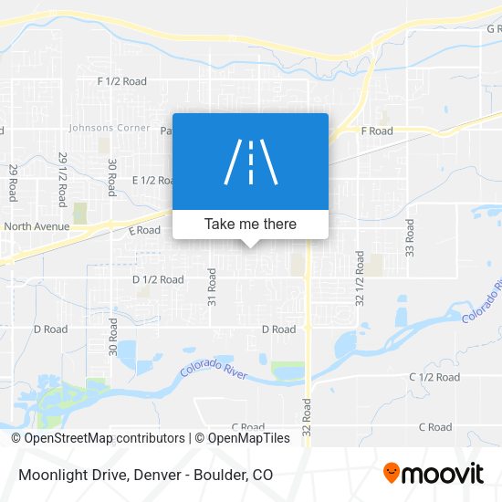 Moonlight Drive map