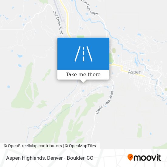 Aspen Highlands map