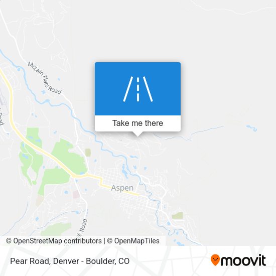 Mapa de Pear Road