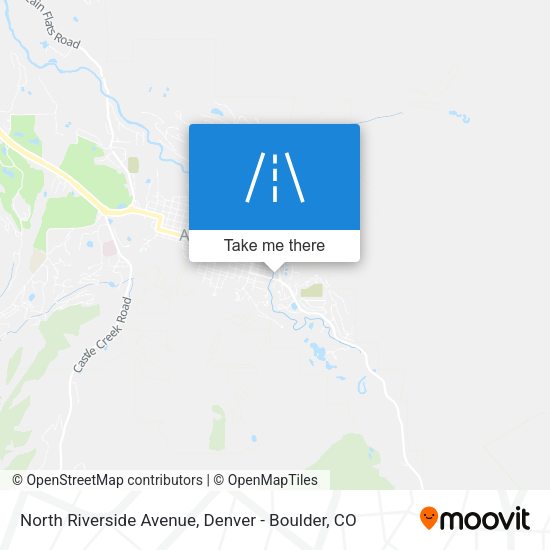 Mapa de North Riverside Avenue
