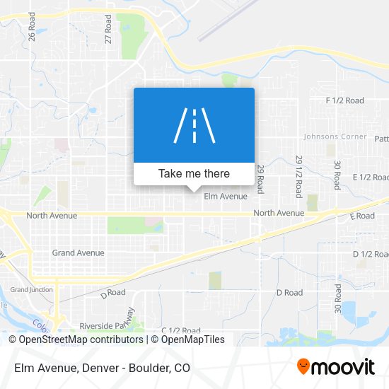 Mapa de Elm Avenue