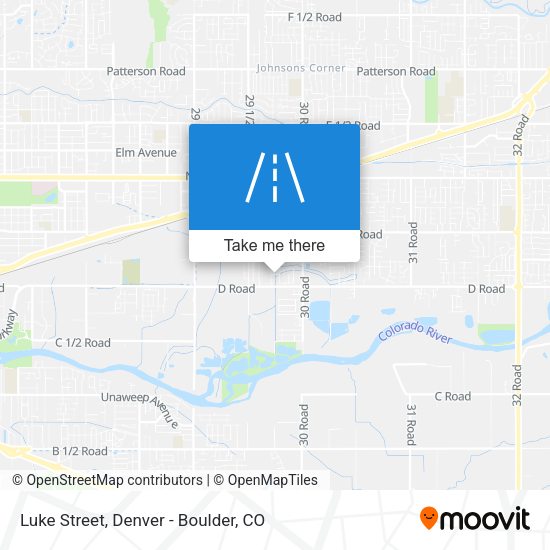 Mapa de Luke Street