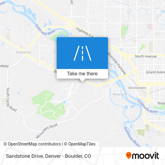 Sandstone Drive map