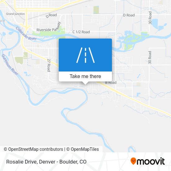 Rosalie Drive map