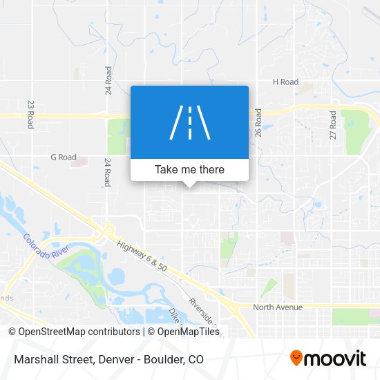Marshall Street map