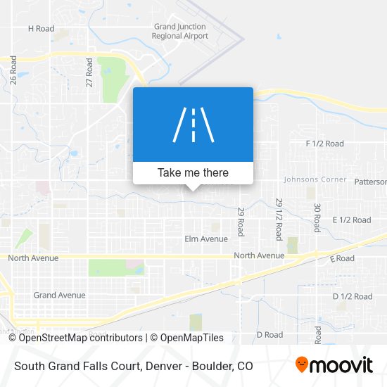 South Grand Falls Court map
