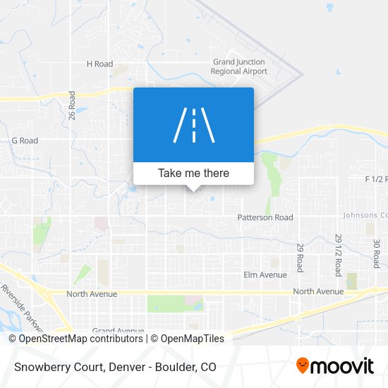 Snowberry Court map