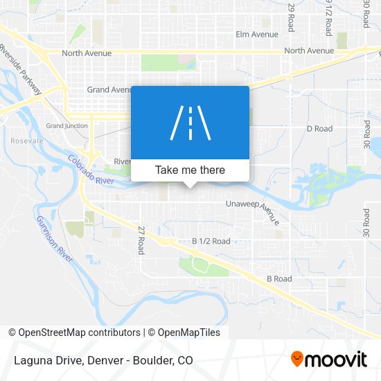 Laguna Drive map