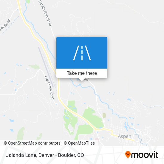 Jalanda Lane map
