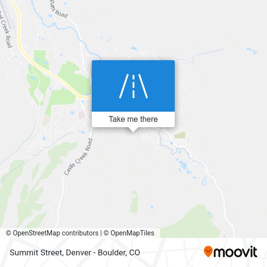 Summit Street map