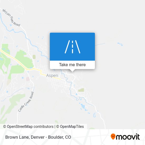 Mapa de Brown Lane
