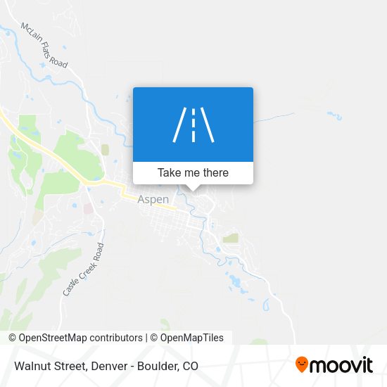 Mapa de Walnut Street