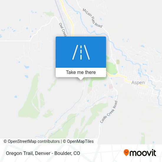 Oregon Trail map