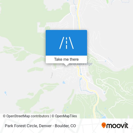 Park Forest Circle map