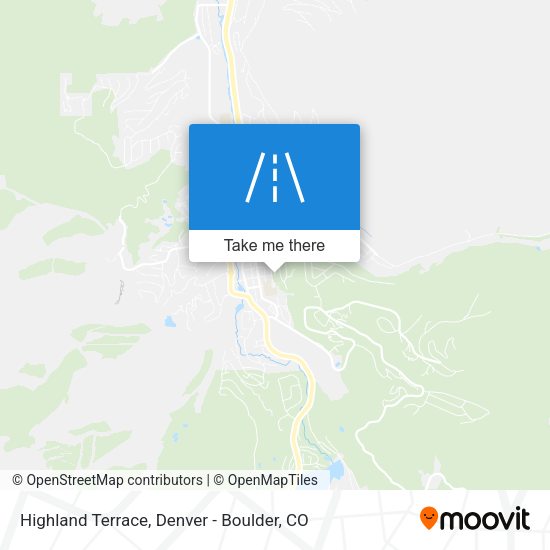 Highland Terrace map