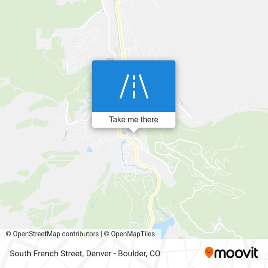 South French Street map