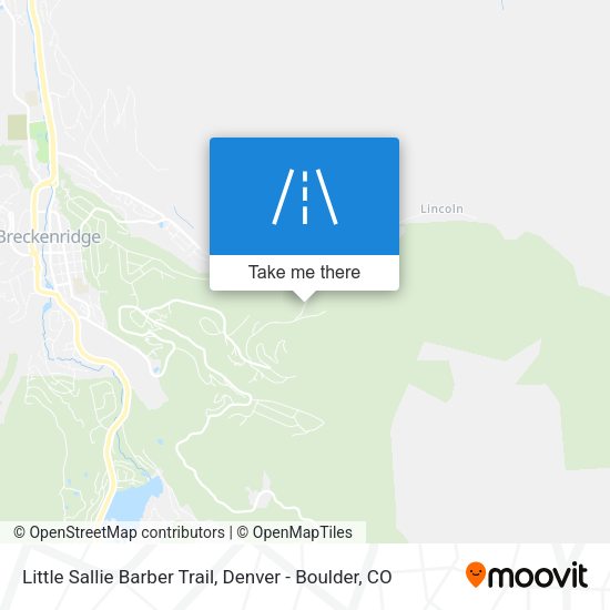 Mapa de Little Sallie Barber Trail