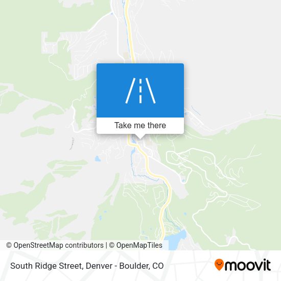 Mapa de South Ridge Street