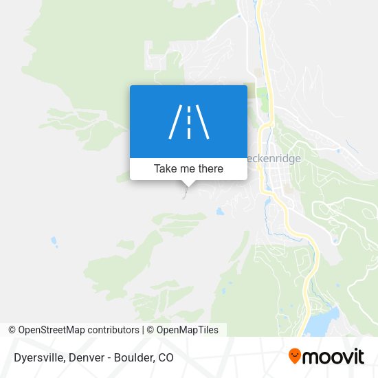 Mapa de Dyersville