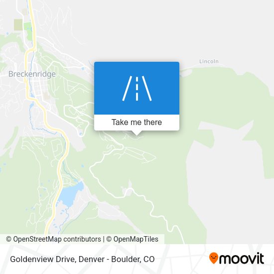 Goldenview Drive map
