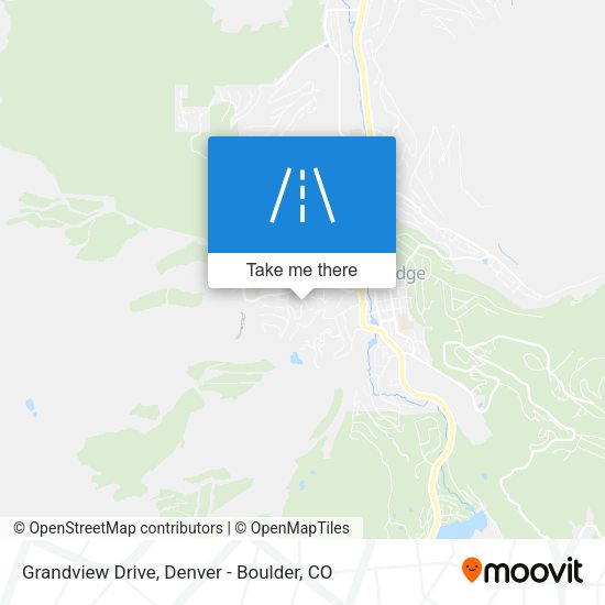 Mapa de Grandview Drive