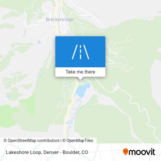 Lakeshore Loop map