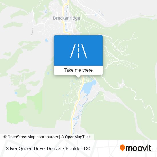 Silver Queen Drive map