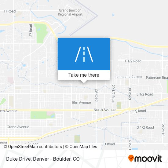 Mapa de Duke Drive