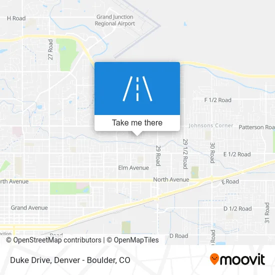 Duke Drive map