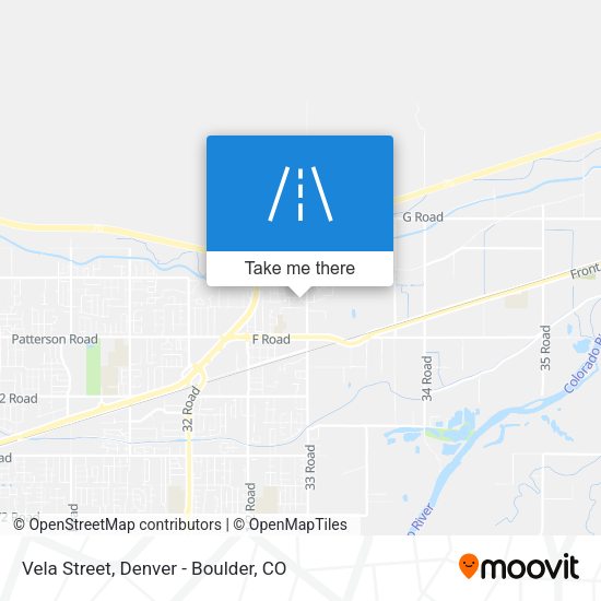 Vela Street map