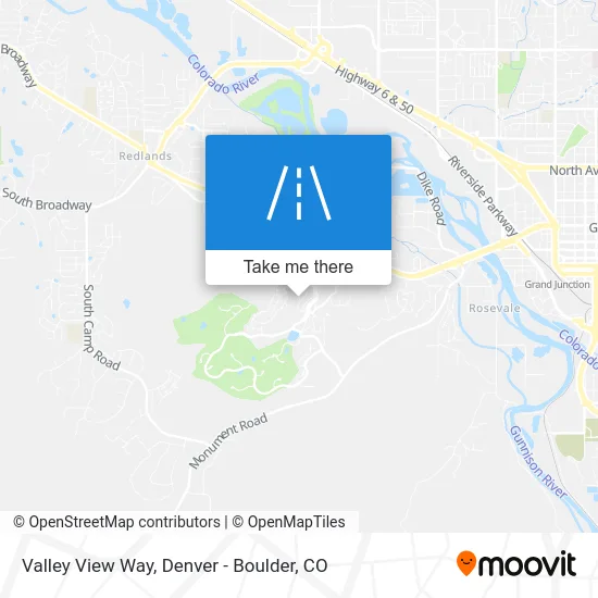 Valley View Way map