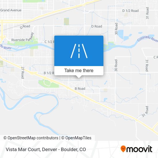 Vista Mar Court map