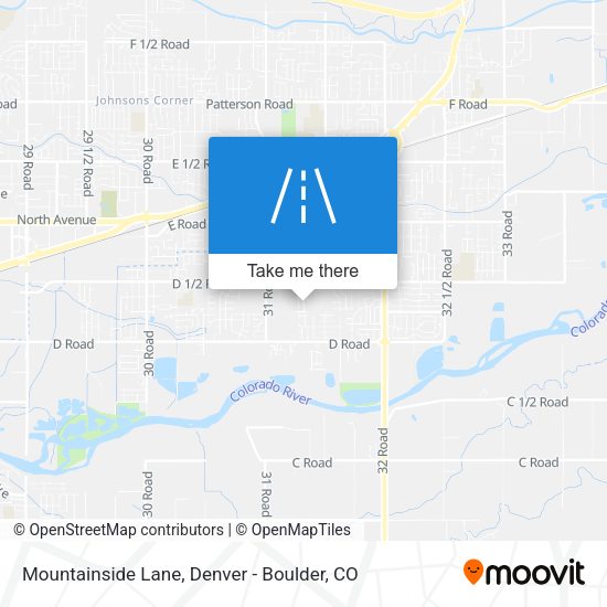Mapa de Mountainside Lane