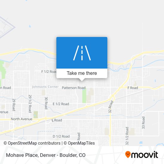 Mohave Place map