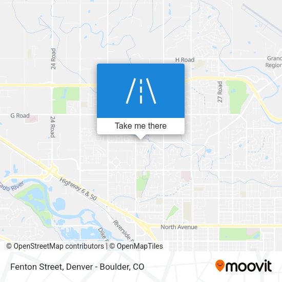 Fenton Street map