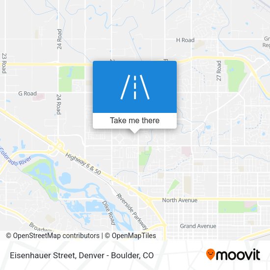 Eisenhauer Street map