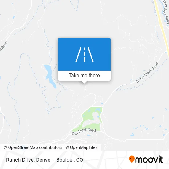 Ranch Drive map