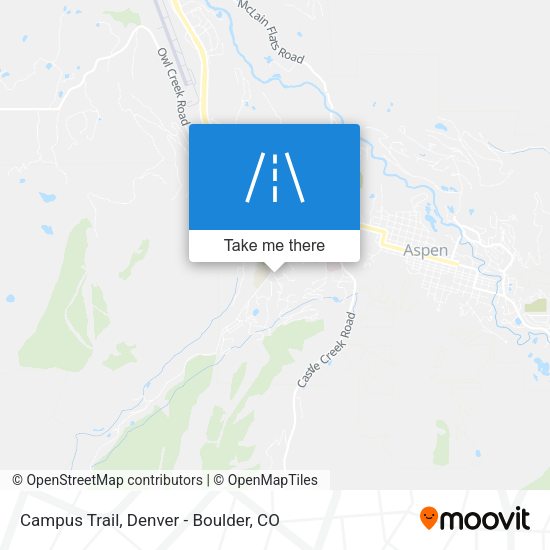 Mapa de Campus Trail