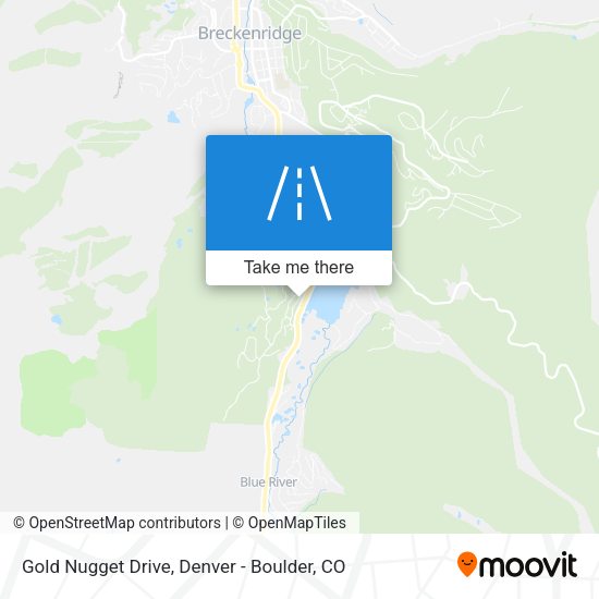 Gold Nugget Drive map