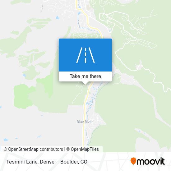 Tesmini Lane map