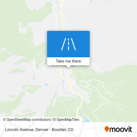 Mapa de Lincoln Avenue