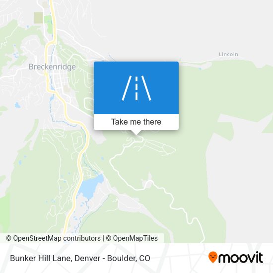 Mapa de Bunker Hill Lane