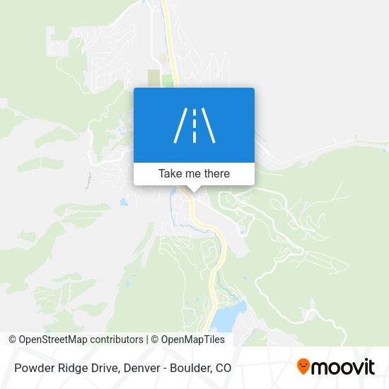 Mapa de Powder Ridge Drive