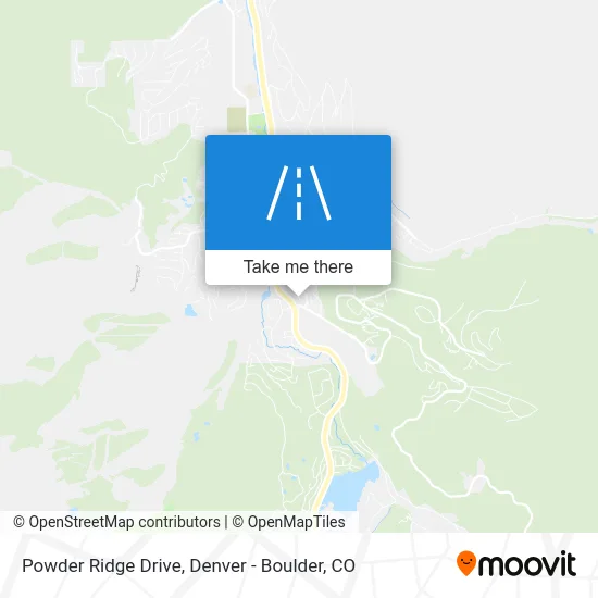 Powder Ridge Drive map