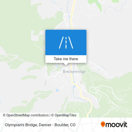 Olympian's Bridge map
