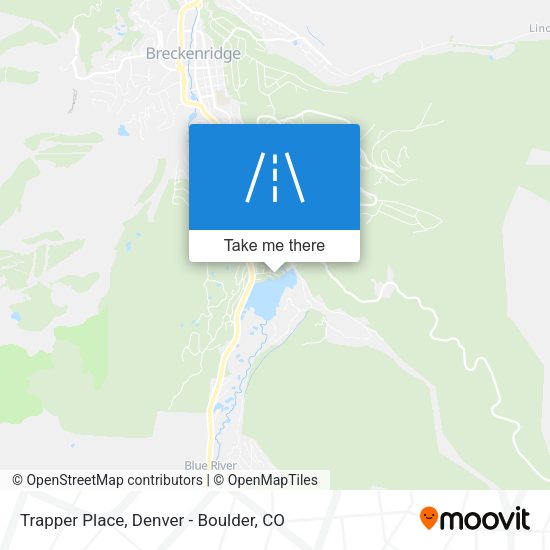 Mapa de Trapper Place