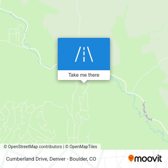 Mapa de Cumberland Drive