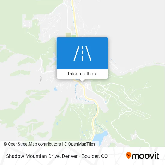 Shadow Mountian Drive map