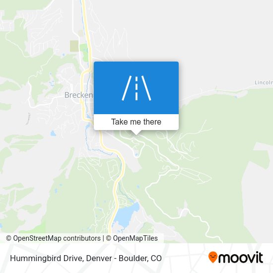 Hummingbird Drive map